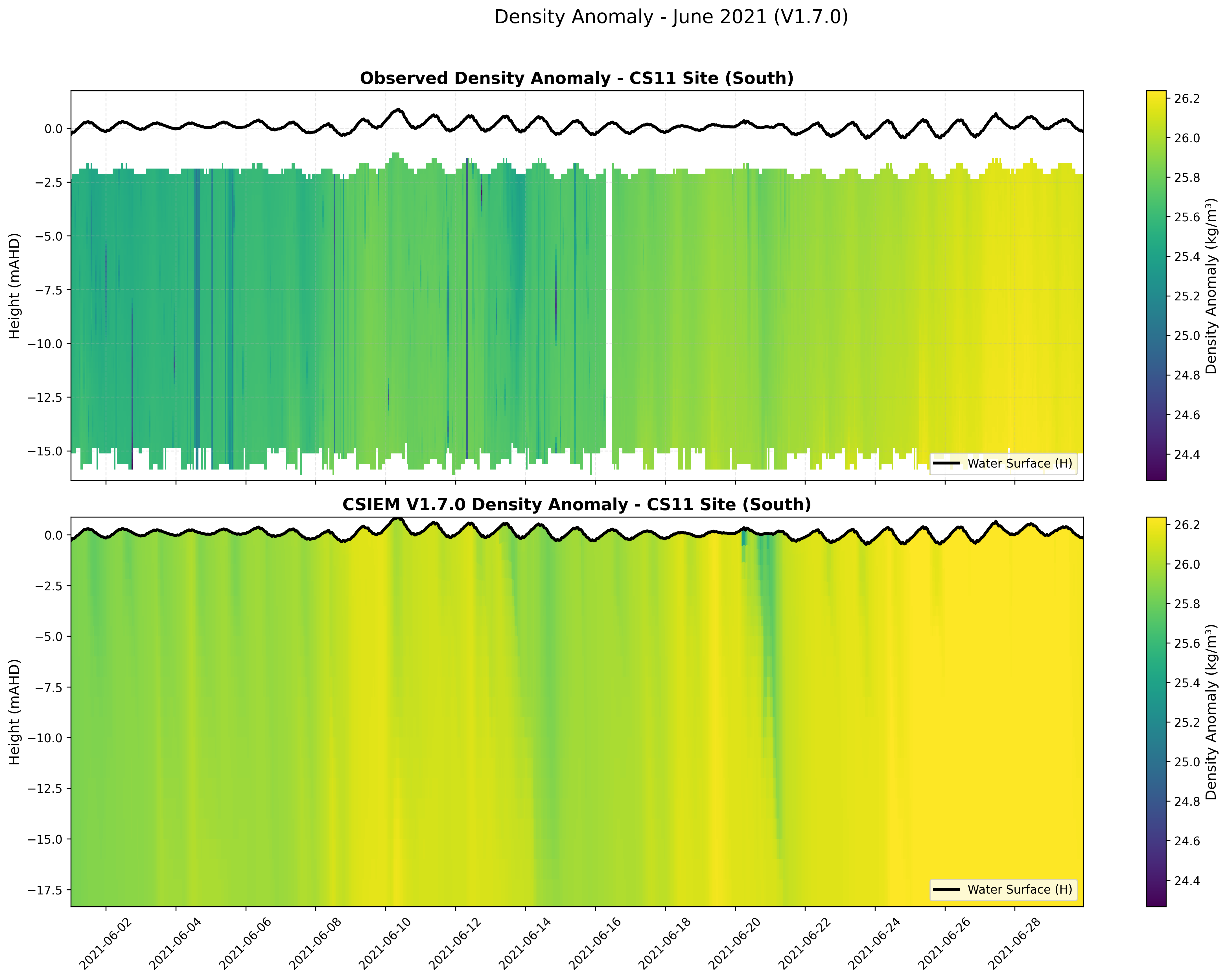 CS11 Site (South) — Density Anomaly — Jun 2021